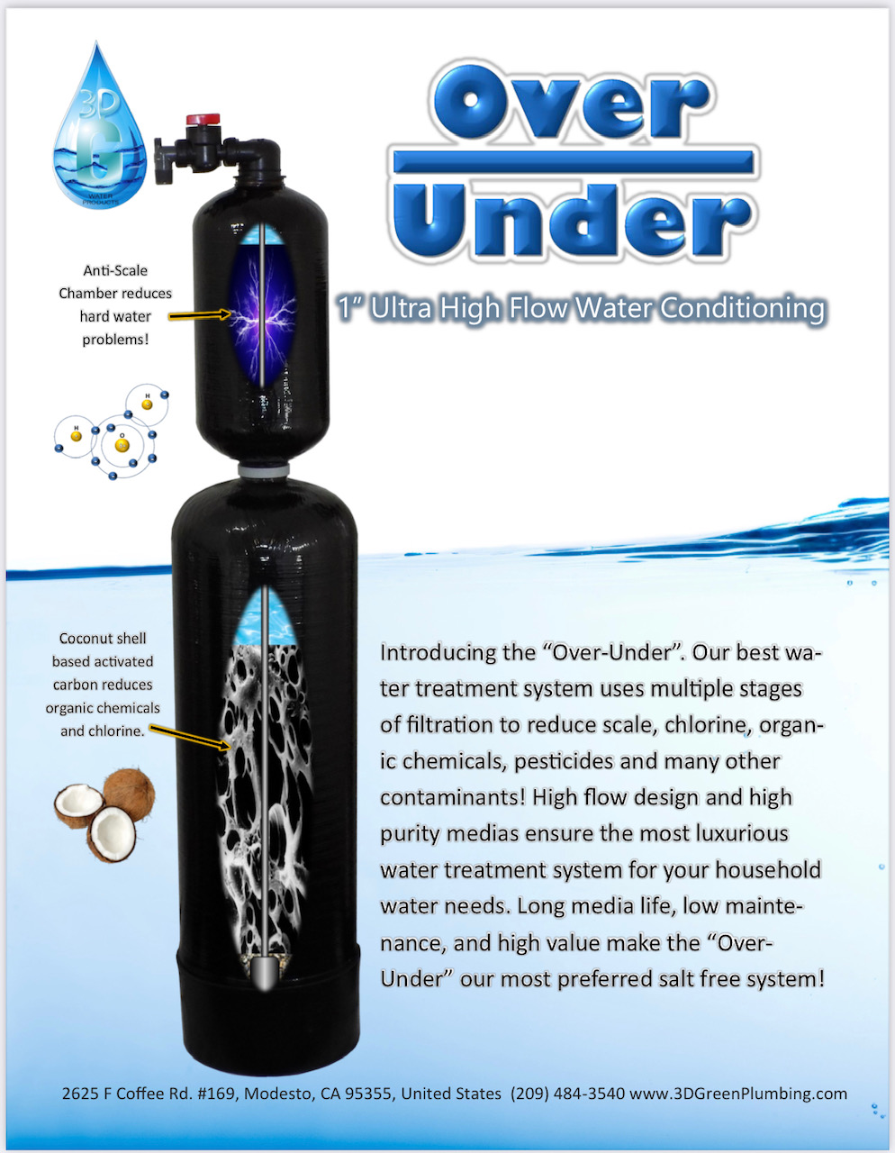 3DG Water Products Stacked CA3