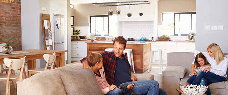 Enjoy the comfort from radiant heat!