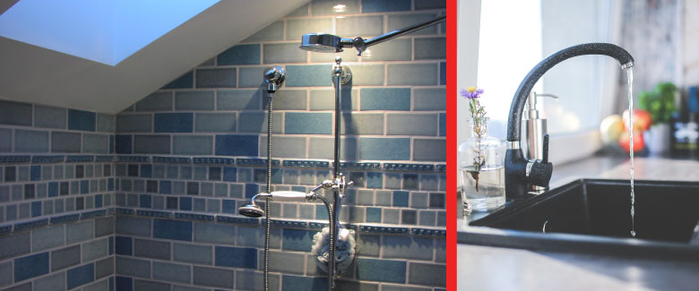 Enjoy endless hot water any time of the day with a tankless or high efficent tank water heating system.